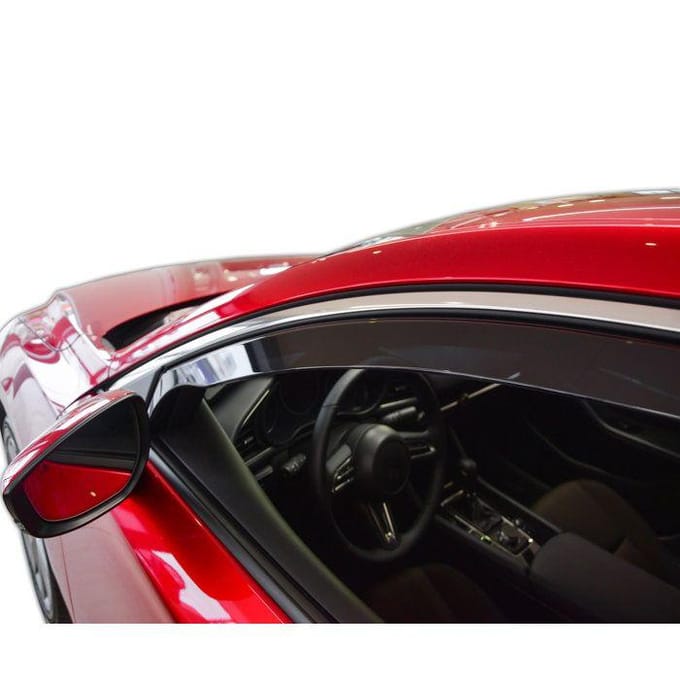 Déflecteurs d'air - HEKO - Mitsubishi Eclipse Cross (depuis 2018) - 5 portes - 2 pcs - Teinté fumé