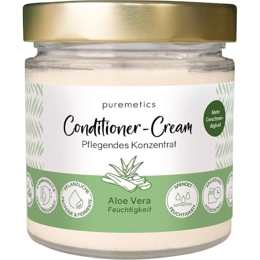 puremetics Shampoo & Conditioner Hydraterende conditionercrème 'Aloë Vera conditioner Unisex 150 g
