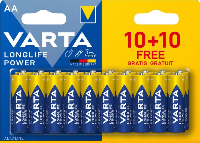 Varta Longlife Power AA Blister 20 (10+10
