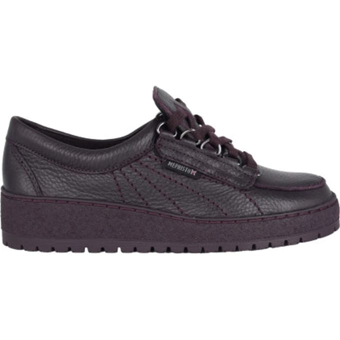 Mephisto Lady - dames veterschoen - Paars - maat 42.5 (EU) 8.5 (UK)
