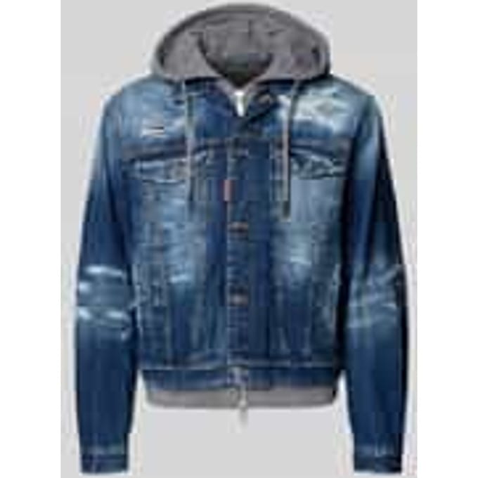Jeansjack met capuchon
