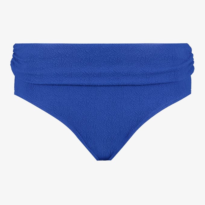Osaga dames bikinibroekje met overslag blauw - Maat M
