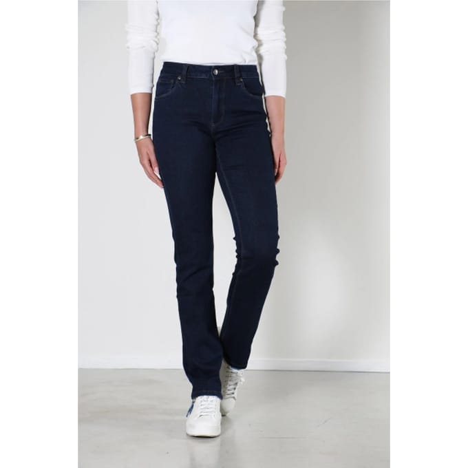 New Star - Memphis - Dames Regular-fit Jeans - Darkstone