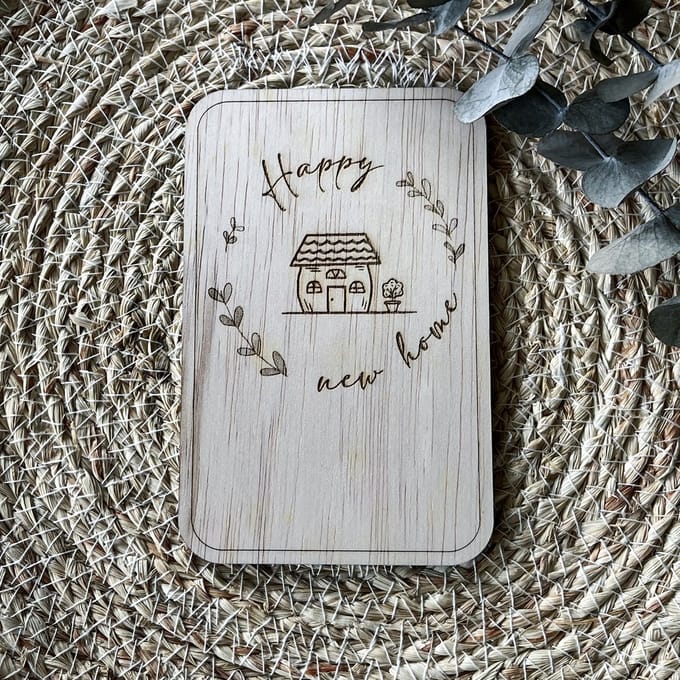 Felicitatiekaart verhuizing – happy new home