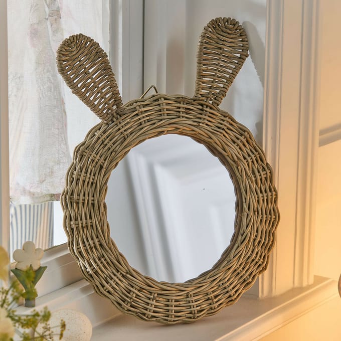 LOBERON Spiegel Papillonette bruin