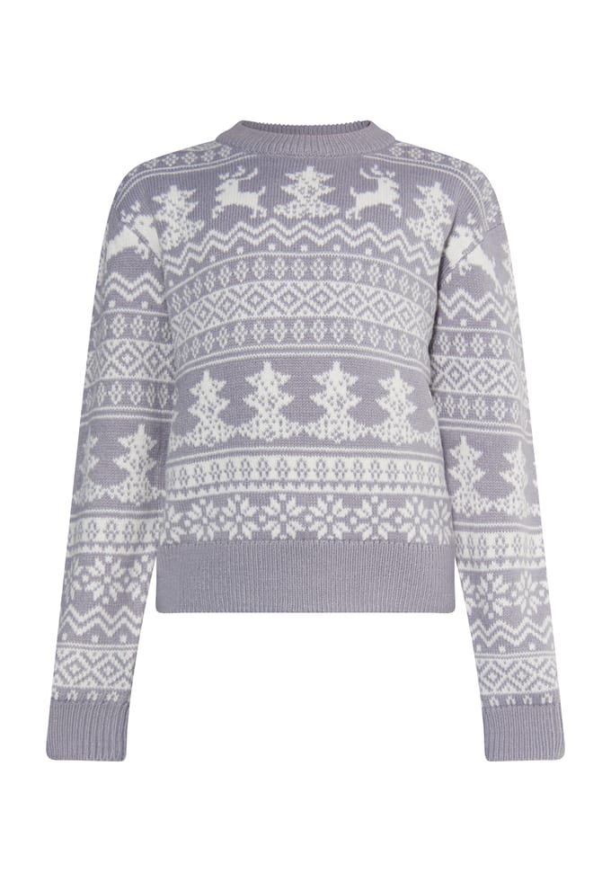 Mo Jumper jongens (kinderen) grijs wit