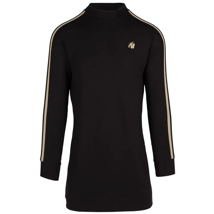 Gorilla Wear Isabella Sweatshirt Jurk - Zwart - S