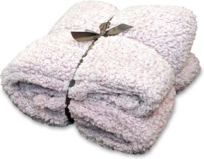 Unique Living Knut - Fleece - Plaid - 150x200 cm - Old Pink
