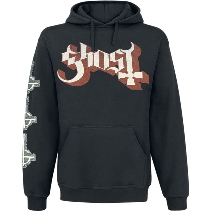 Ghost Trui met capuchon - Opus - M tot XL - voor Mannen - zwart