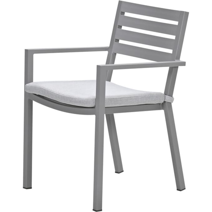 Garden Impressions Oklahoma aluminium dining tuinstoel - valley sand