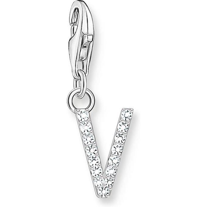 Thomas Sabo - 1959-051-14 - Charm - Dames - 925er Zilver - Letter V