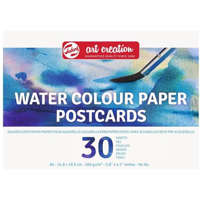 Talens Art Creation Aquarelverfpapier 10,5 x 14,8 cm 200 g 30 Vellen