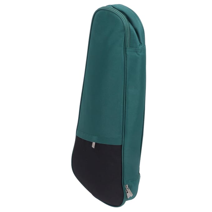 Ukulele Tas Regenboog Serie Waterdicht Zacht Katoen Gevoerd Gig Case Tas voor 26 of 27 Inch Ukulele zwart/groen