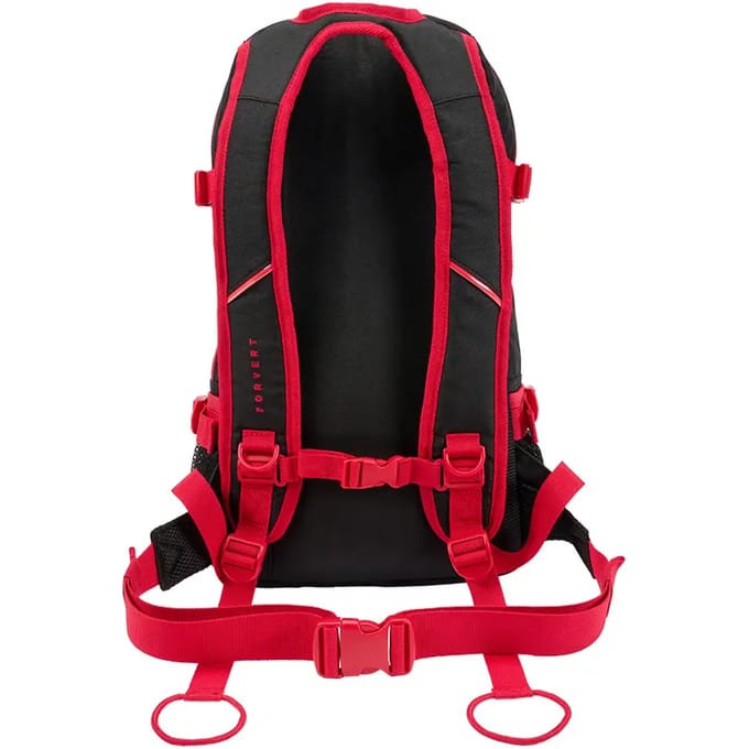 Forvert Fire Louis Unisex Rugtas - zwart/rood - Standard