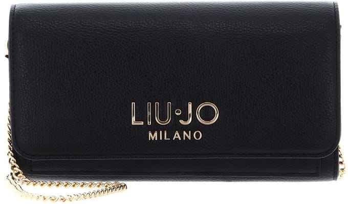 LIU JO portemonnee schoudertas Caliwen Bifold Wallet Nero zwart