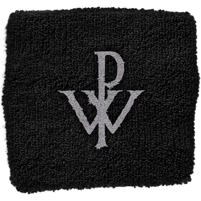 Powerwolf Logo Unisex Zweetbandje - zwart - Standard