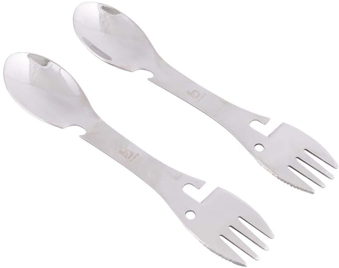 Bo-Camp - Spork - RVS - 2 Stuks