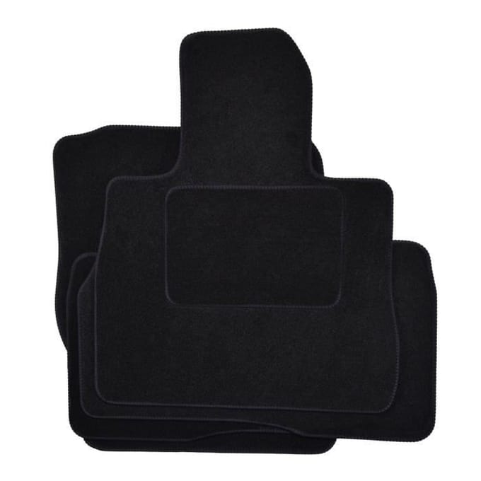 Tapis de sol - Ford - Explorer - Velours noir - 4 pièces - Antidérapant - Sur mesure