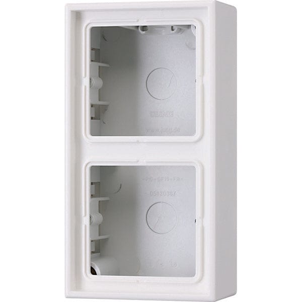 Jung LS990 opbouwdoos Inbouwschakelaar - LS582AWW - E2B27