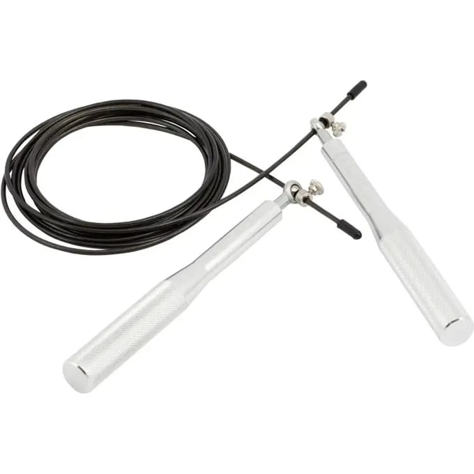 HMS SK52 - Snel Springtouw Aluminium - 300 cm - Draaibare Handgrepen - Verstelbaar