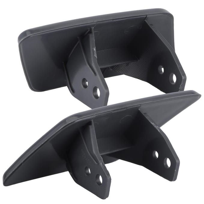 2 stuks Bumper Koplamp Sproeierkap Deksel Links Rechts 51112993585 51112993586 Geschikt voor X1 E84 09-12 black