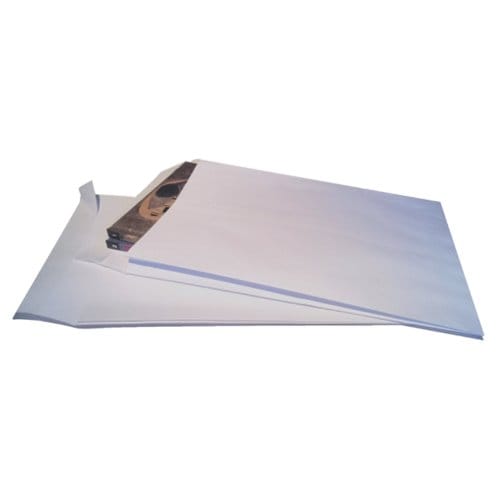 Envelop Quantore monsterzak 262x371x38mm zelfklevend wit 10 stuks