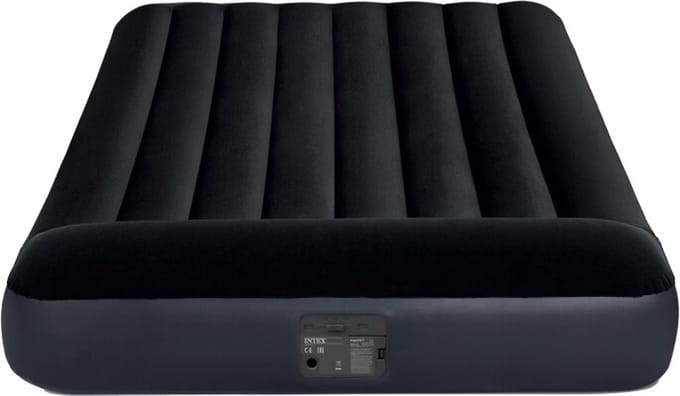 Intex 64148 Pillow Full 2-Persoons Luchtbed 137x191x25 cm Zwart