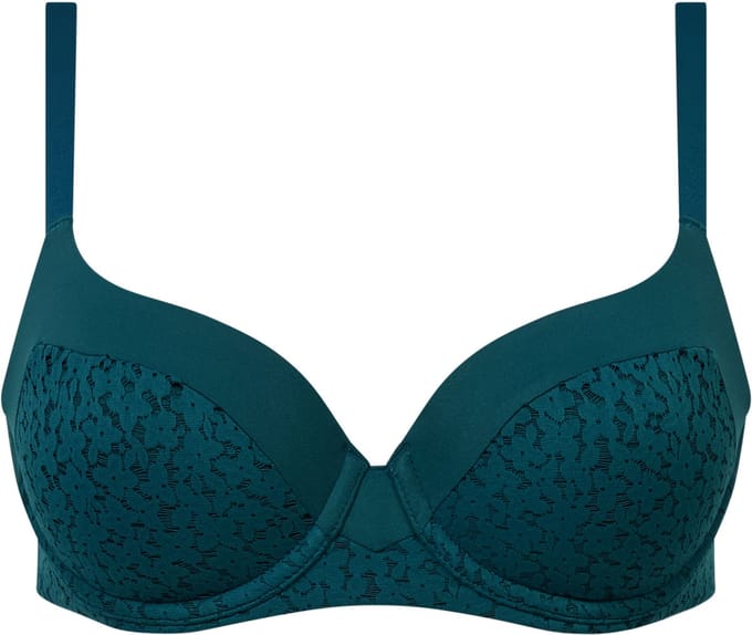 Chantelle - Easy Feel Norah BH Donker Groen - maat 75B - Groen
