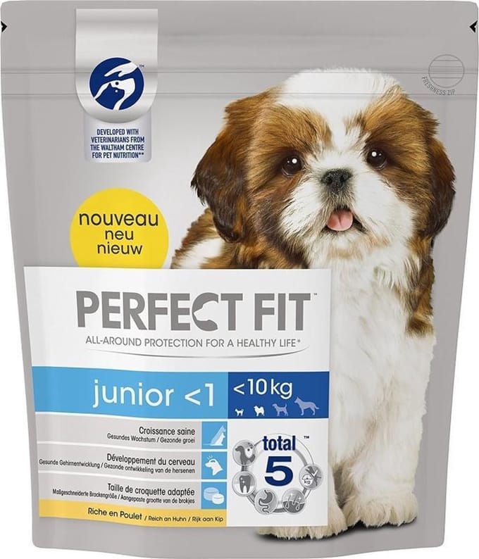 1x Perfect Fit -  Mini Junior Kip - Hondenvoer - 1,4kg