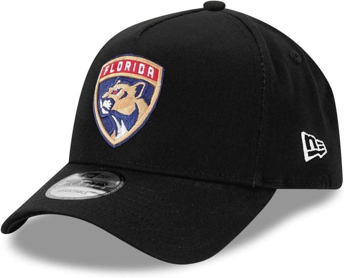 Verstelbare Baseballcap met Geborduurd NHL IJshockey Team Logo