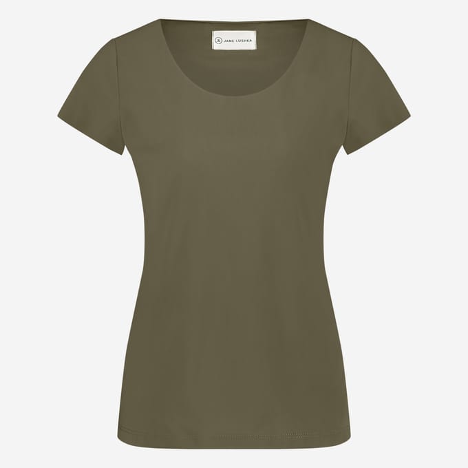 T shirt Sara Easy Wear Technical Jersey | Army - Army / S