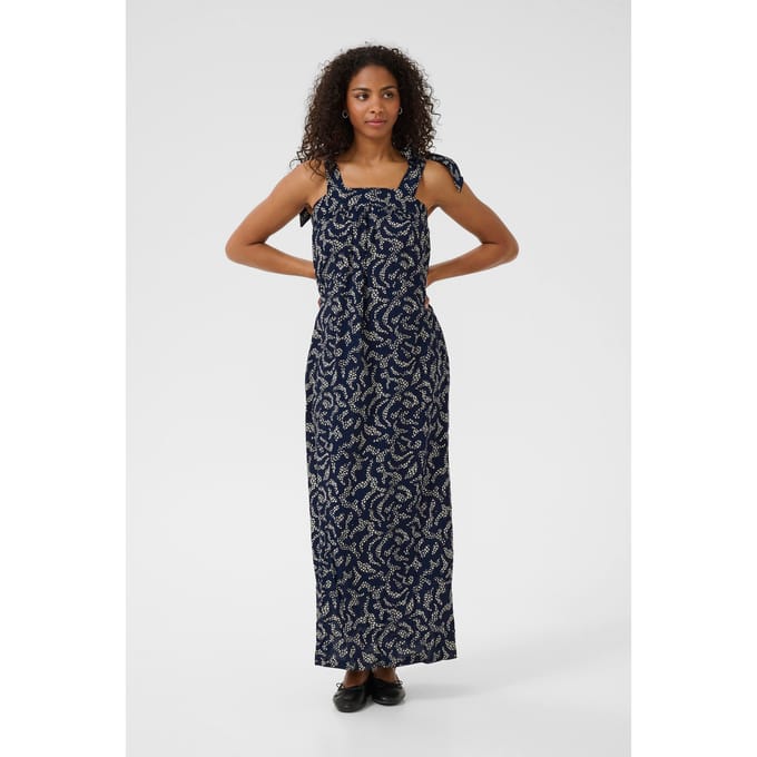 Jurk Loose fit Midnight Marine Lace Print marine