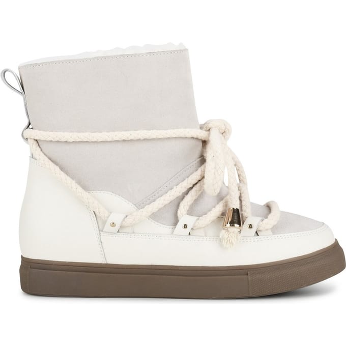 PS Poelman - Maat 41 -  MIA Dames Snowboots - Gebroken wit