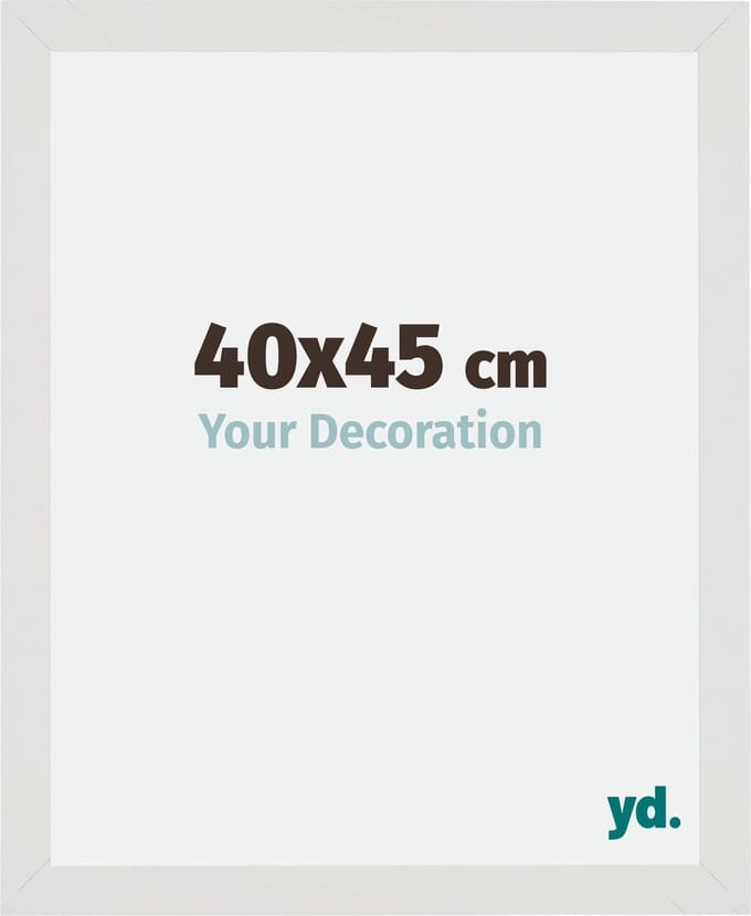 Your Decoration - Fotolijst 40x45 cm - MDF - Wit Mat - Mura
