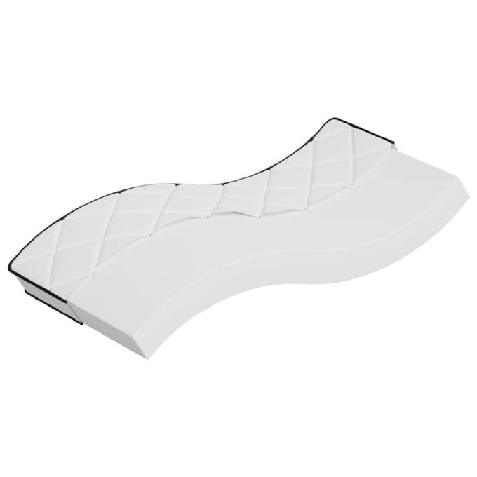 vidaXL - Schuimmatras - middelzacht - 80x200 - cm