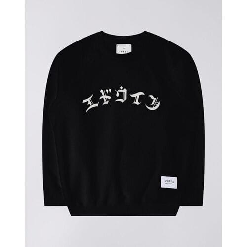 Sweaters Edwin I034197 HIGH LIFE LOW-89.67 BLACK