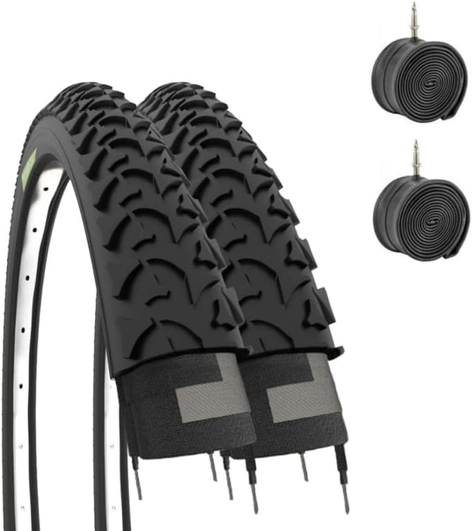 Set van 2 Fietsbanden 20 inch met Binnenbanden