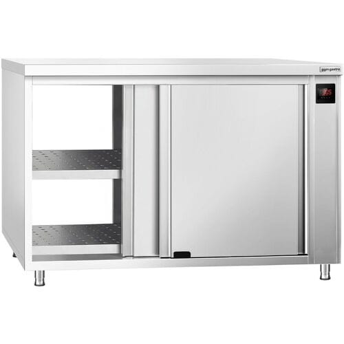 GGM Gastro Wärmeschrank PREMIUM - 1000x700mm - mit Durchreiche & Schiebetüren - Digital