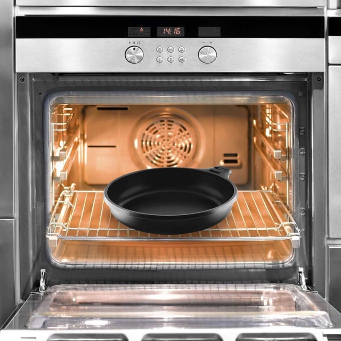 Aluminium Wok met Afneembare Handgreep voor Optimale Kookprestaties