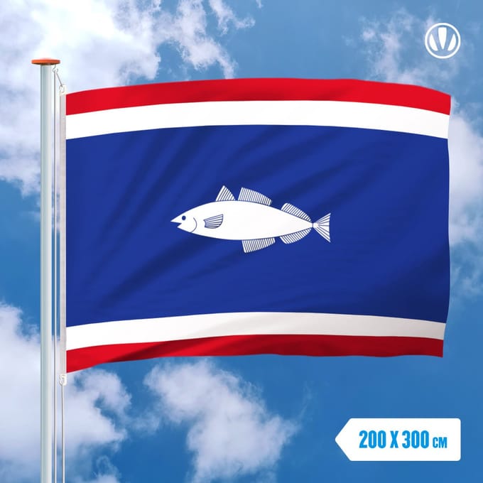Vlag Urk 200x300cm