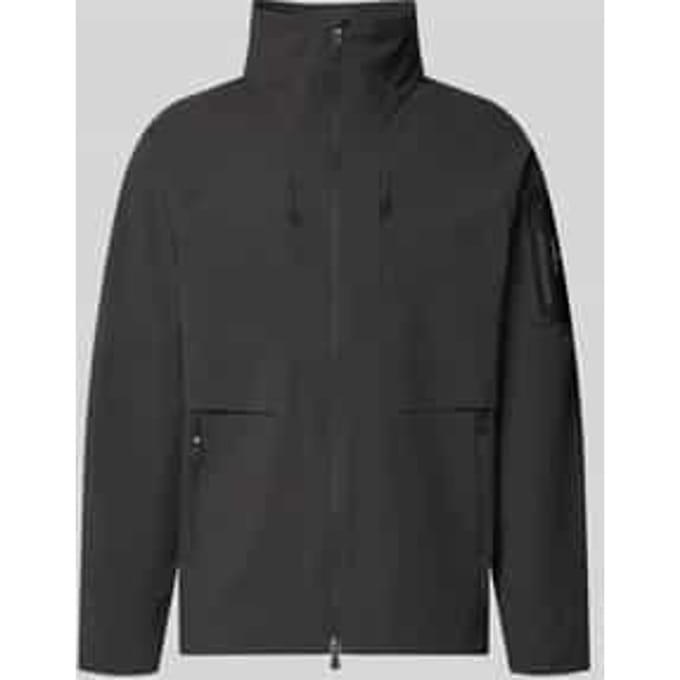 Regular fit trainingsjack met Labelpatch Model 'OW_GLOBE'