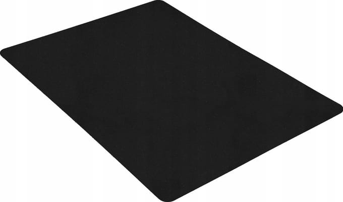 Flexibele Snijplank Keukenmat Kunststof 33x24 cm Zwart