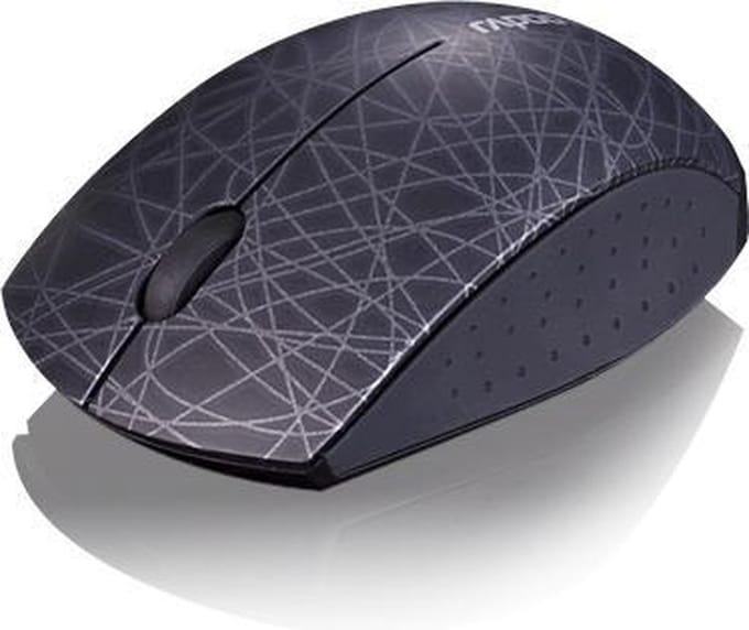 Rapoo 3300P+ muis Kantoor Ambidextrous RF Draadloos Optisch 1000 DPI
