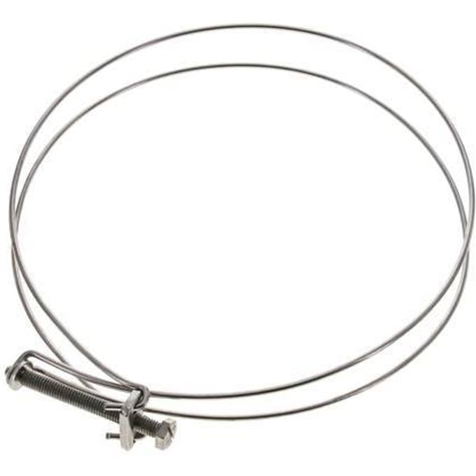 173 - 180 mm Slangklem Rvs 304