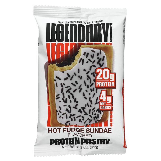 Eiwitgebak, Hot Fudge Sundae, 10 stuks, 61G (2.2Oz) Elk