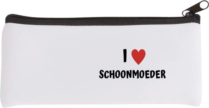 Akyol - i love schoonmoeder Etui - Schoonmoeder - de liefste schoonmoeder - moeder cadeautjes - moederdag - verjaardag - geschenk - kado - 20 bij 9 cm