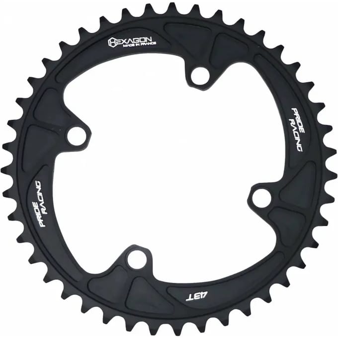 Tandwiel 4 schroef zonder schroefdraad Pride Racing Hexagon 41T