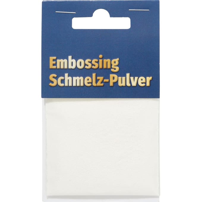 Bakpoeder voor embossing, 10 g - Wit