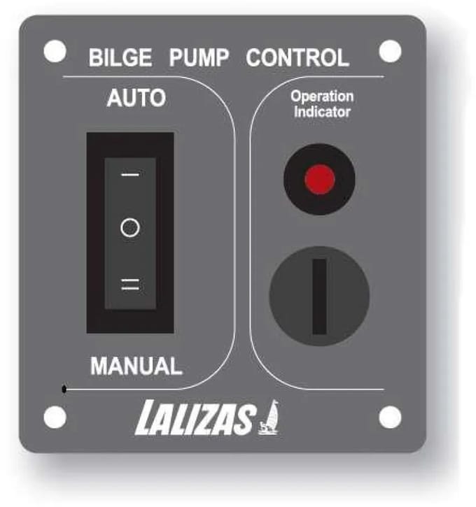 Lalizas bilgepomp controlepaneel 15a