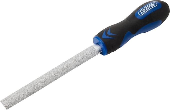 halfronde tegelvijl 140 mm voor precisiewerk